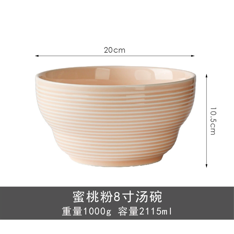 Juego de mesa de cerámica sencillo tableware view 12