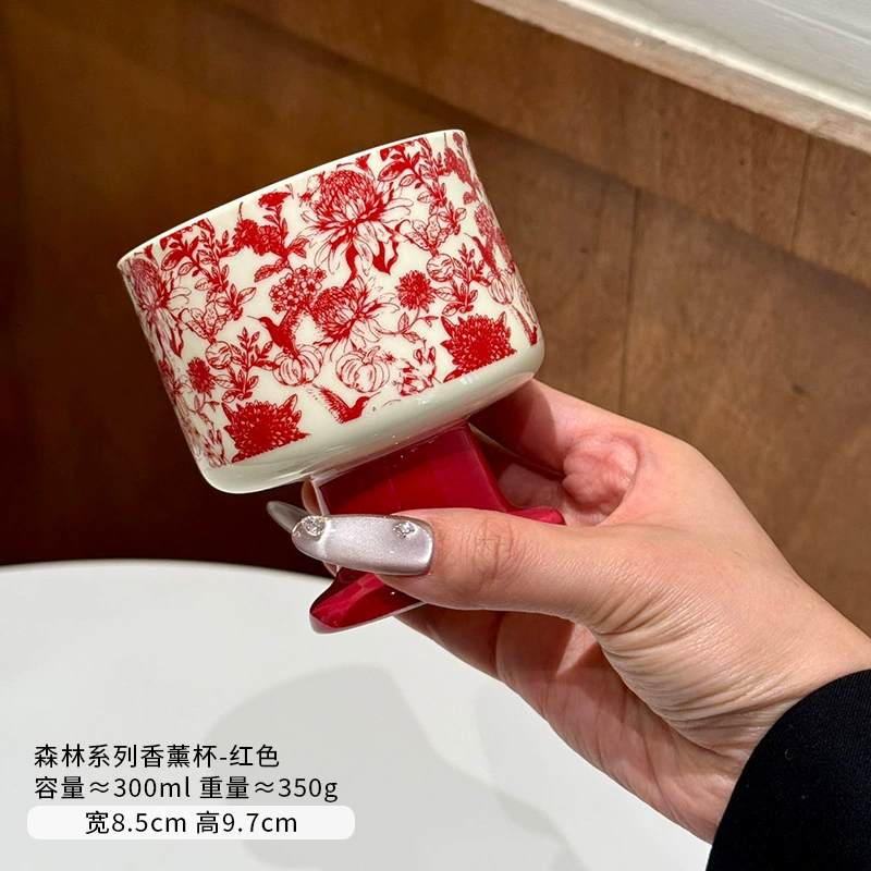 Bougeoir vintage en céramique tableware view 7