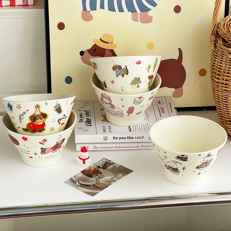 Porcelain Rice Bowl tableware view 2
