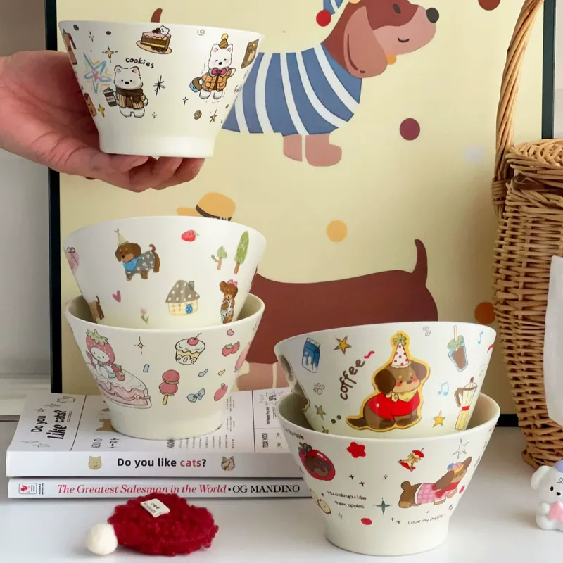 Porcelain Rice Bowl tableware view 4