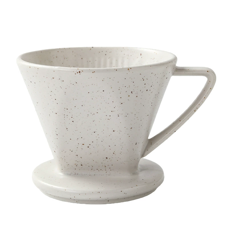 Dripper de café de cerâmica fosco tableware view 5