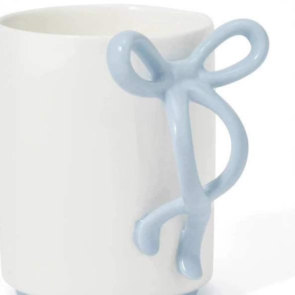 كوب سيراميك بمقبض على شكل عقدة tableware view 2