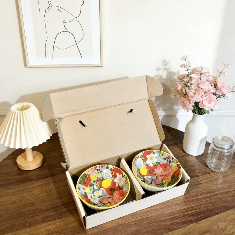 Bol de porcelana tableware view 2