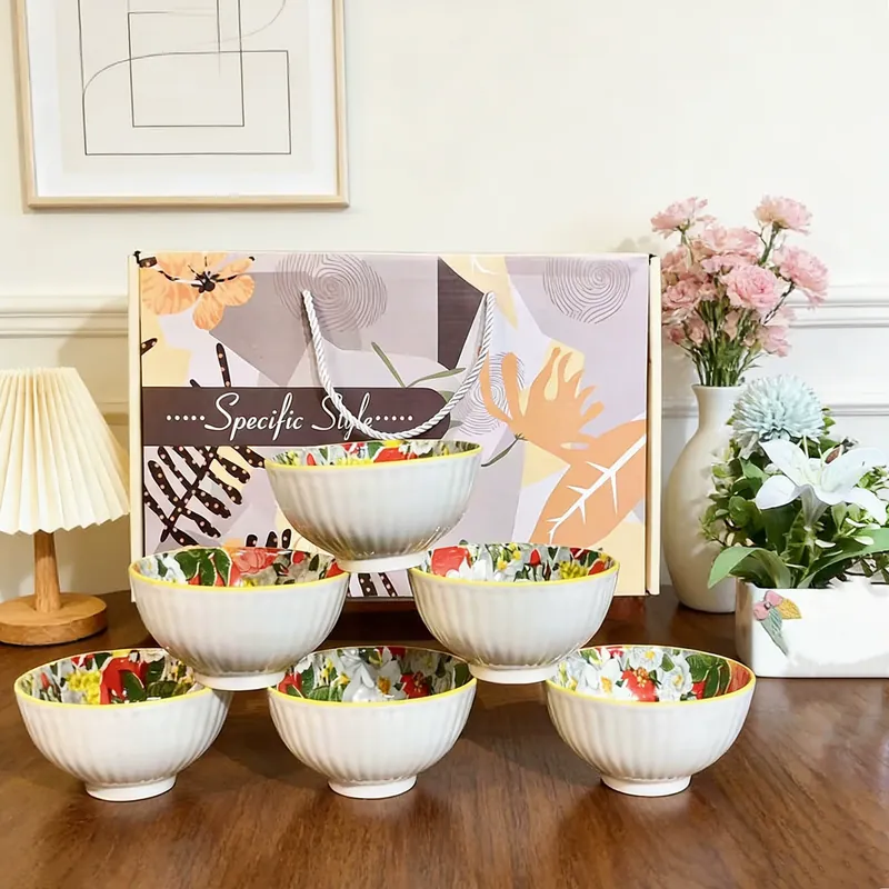 Bol de porcelana tableware view 8