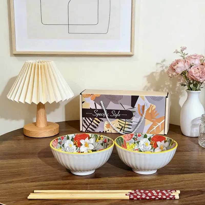 Bol de porcelana tableware view 9