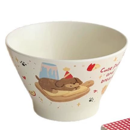 Porcelain Dessert Bowl tableware view 5