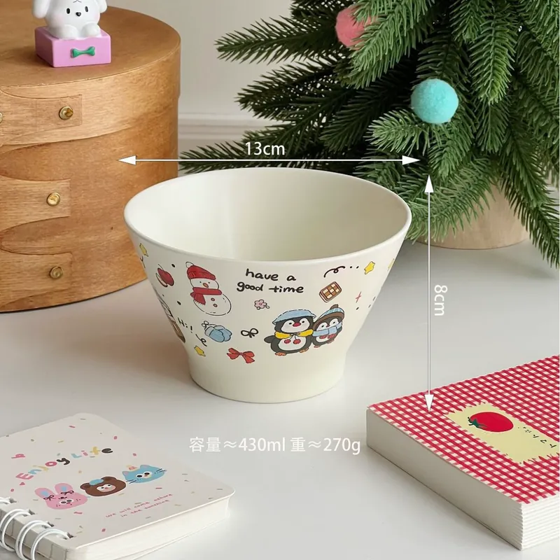 Porcelain Dessert Bowl tableware view 7