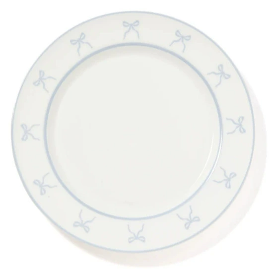 Bow Edge Ceramic Salad Plate