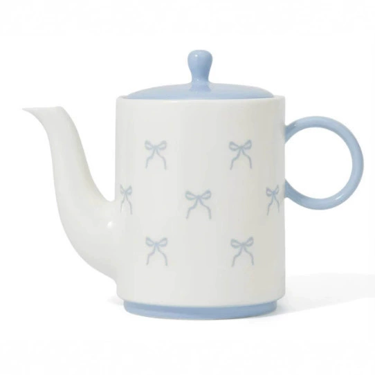 Ceramic Teapot with Bow tableware view 5