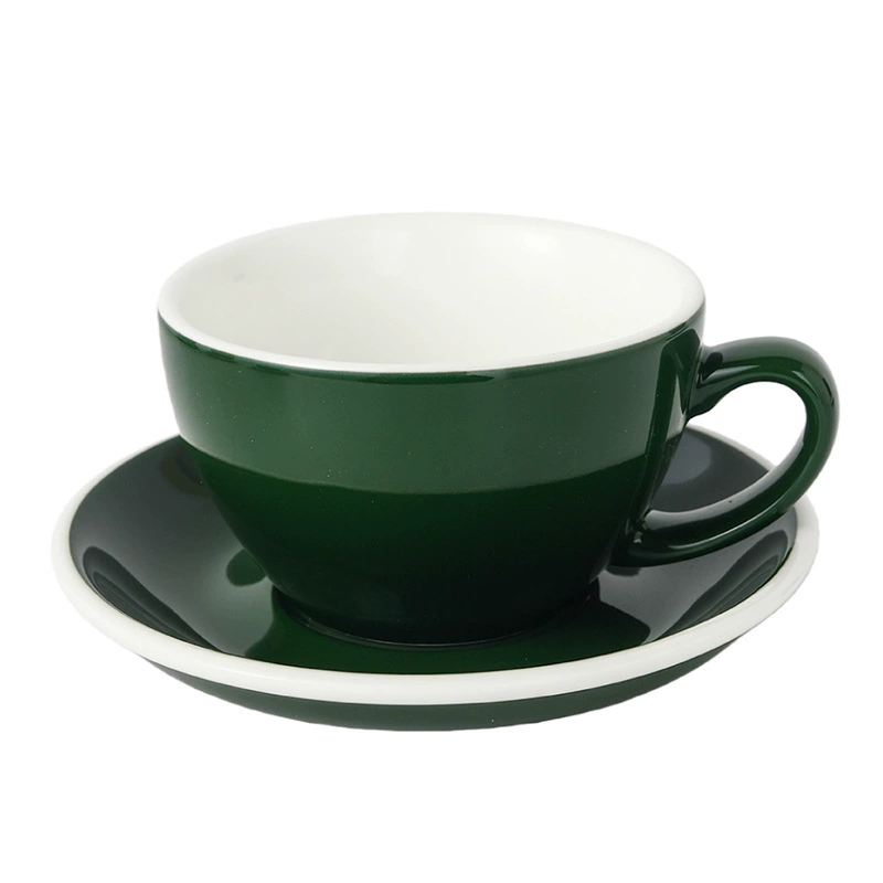 Porcelain Coffee Cup and Saucer Set tableware view 5