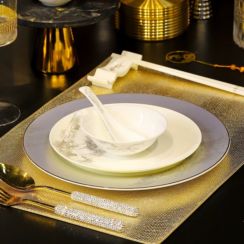 ホテル用ボーンチャイナ食器セット tableware view 4
