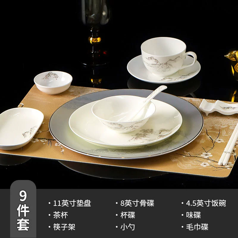 ホテル用ボーンチャイナ食器セット tableware view 12