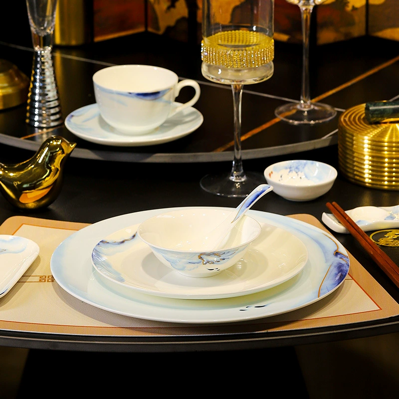 Bone China Dinnerware Set for Restaurant