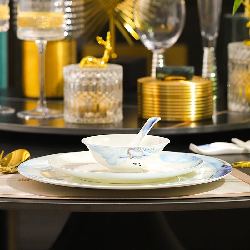 레스토랑용 본차이나 식기 세트 tableware view 5