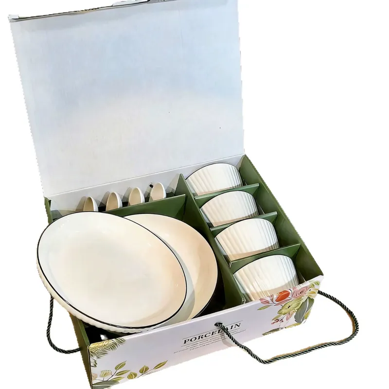 Porcelain Dinnerware Set tableware view 5