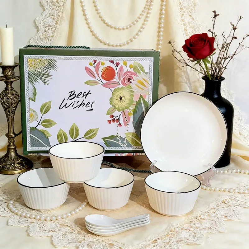 Porcelain Dinnerware Set tableware view 8