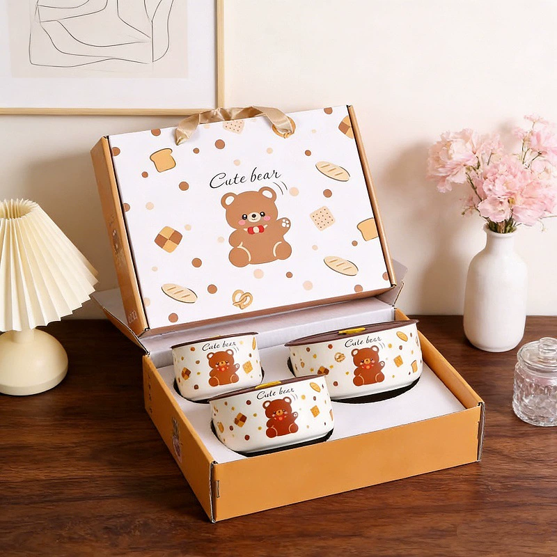 Porcelain Storage Bowl Set