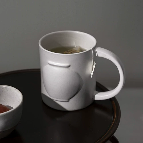 Porcelain Mug with Minimalist Design