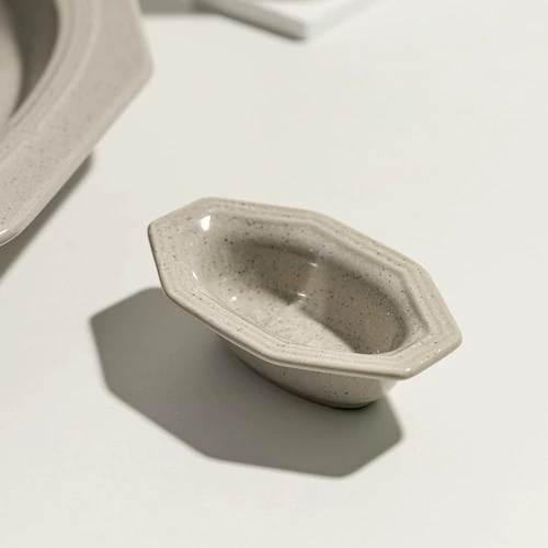 طبق صلصة بورسلين tableware view 6