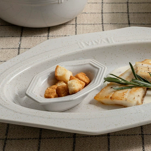 طبق صلصة بورسلين tableware view 12