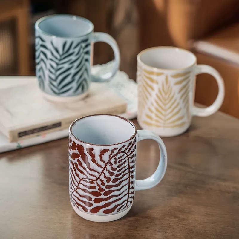 Large Capacity Ceramic Mug tableware view 3