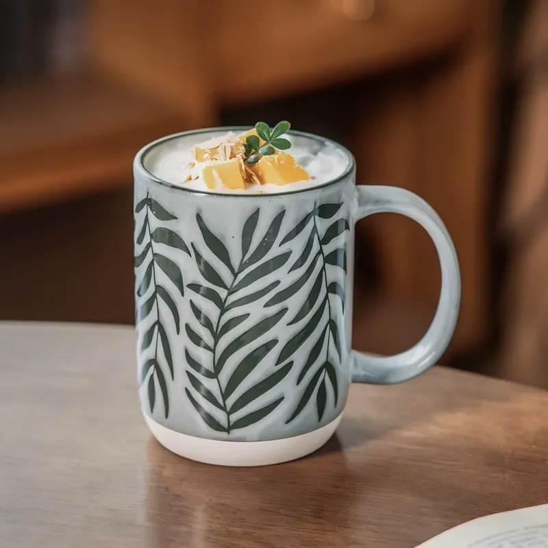 Large Capacity Ceramic Mug tableware view 4