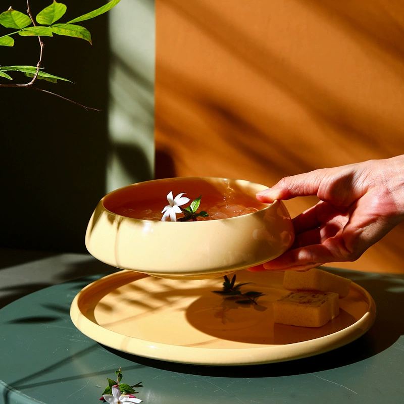 Tigela de macarrão de porcelana tableware view 4