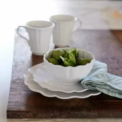 Porcelain Dinnerware Set with Coffee Cup
