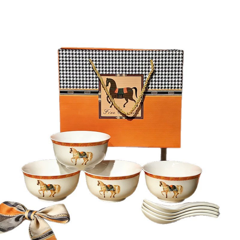 طقم أطباق بورسلين tableware view 5
