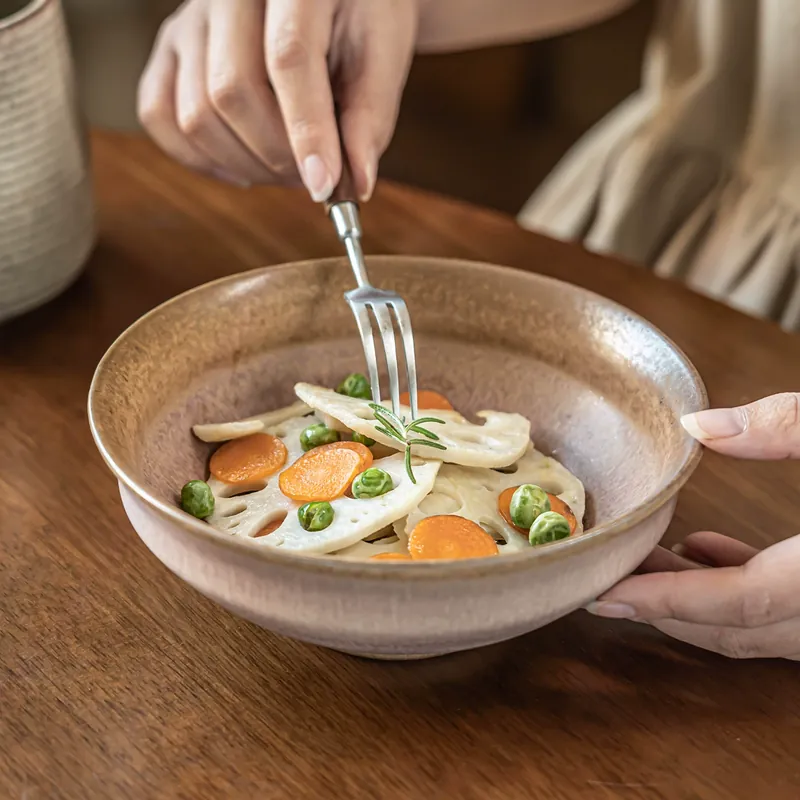 Vintage Ceramic Noodle Bowl