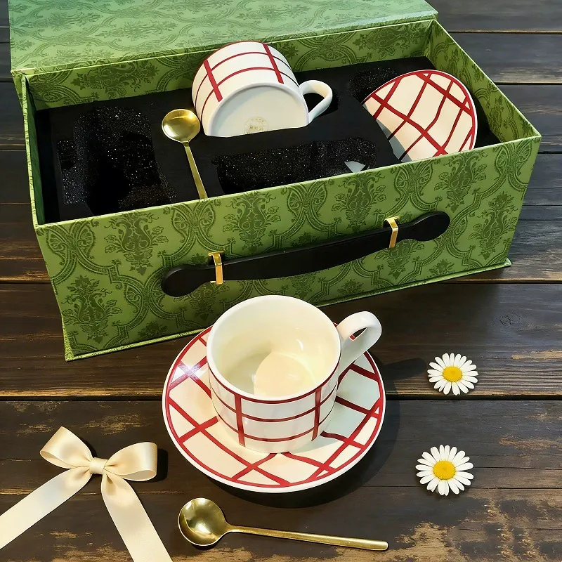 Ceramic Coffee Cup Set tableware view 2