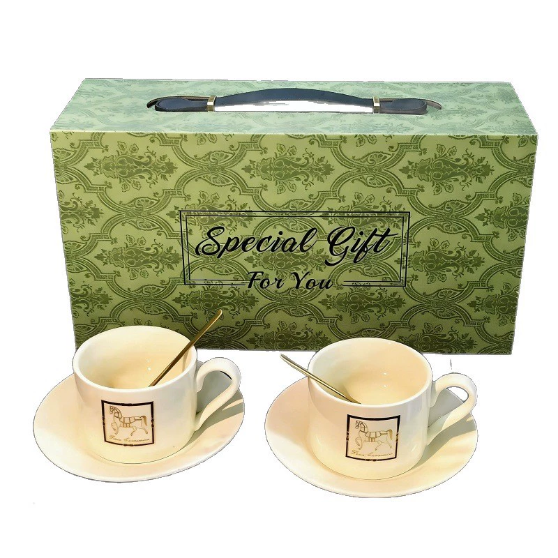 Ceramic Coffee Cup Set tableware view 5