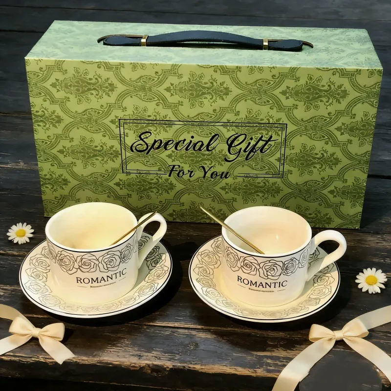 Ceramic Coffee Cup Set tableware view 9