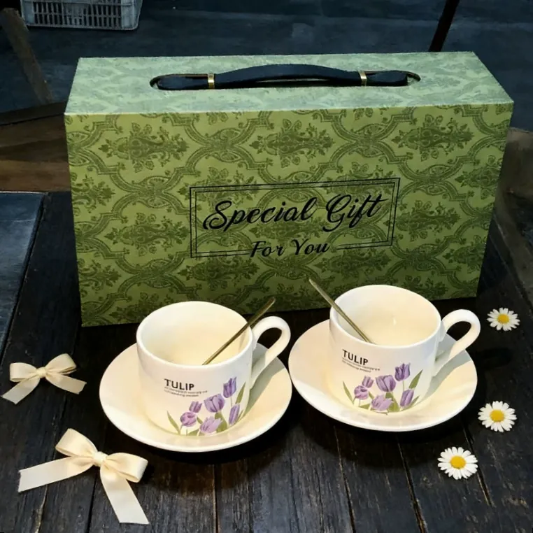 Ceramic Coffee Cup Set tableware view 10