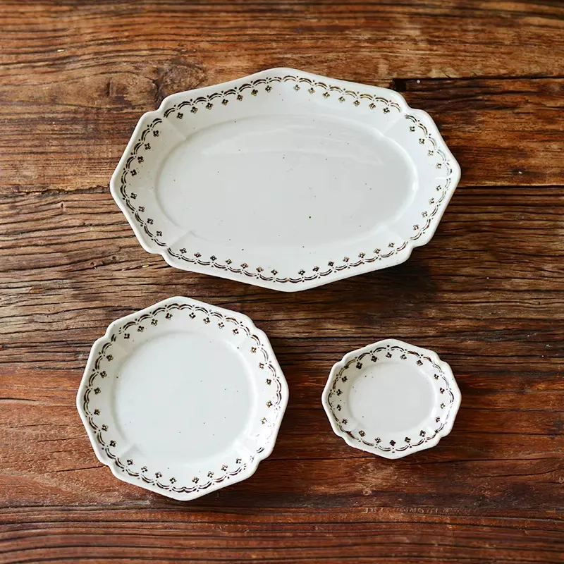 Prato de molho para mergulhar de porcelana tableware view 4