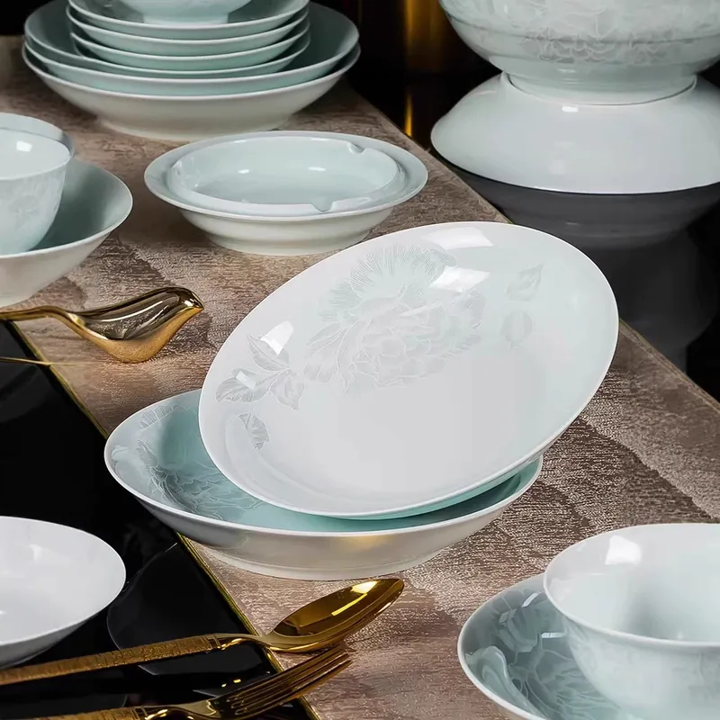 청자 세라믹 식기 세트 tableware view 4