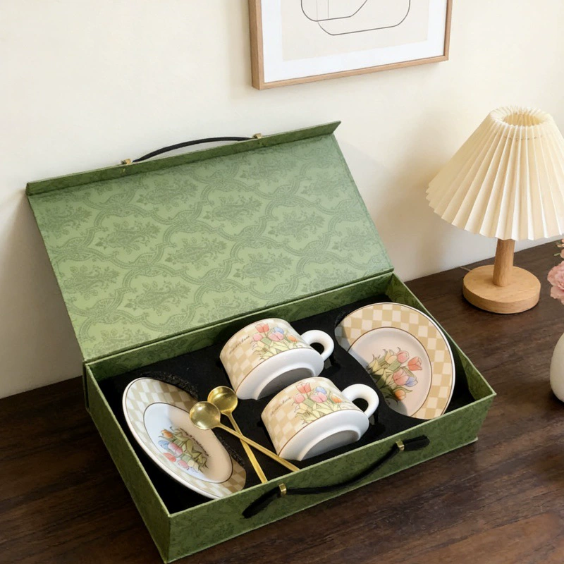 Ceramic Coffee Cup Set tableware view 12