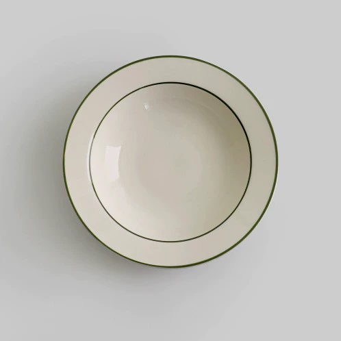Prato de salada de porcelana tableware view 6