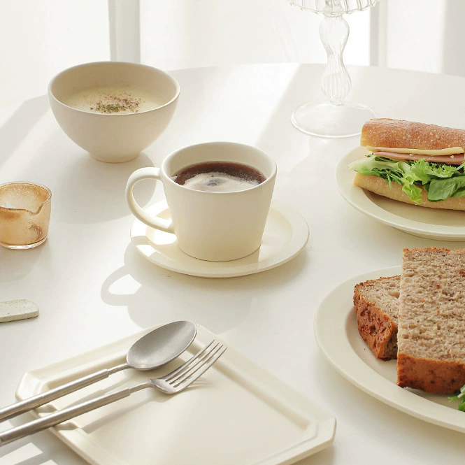 Porcelain Salad Bowl tableware view 3