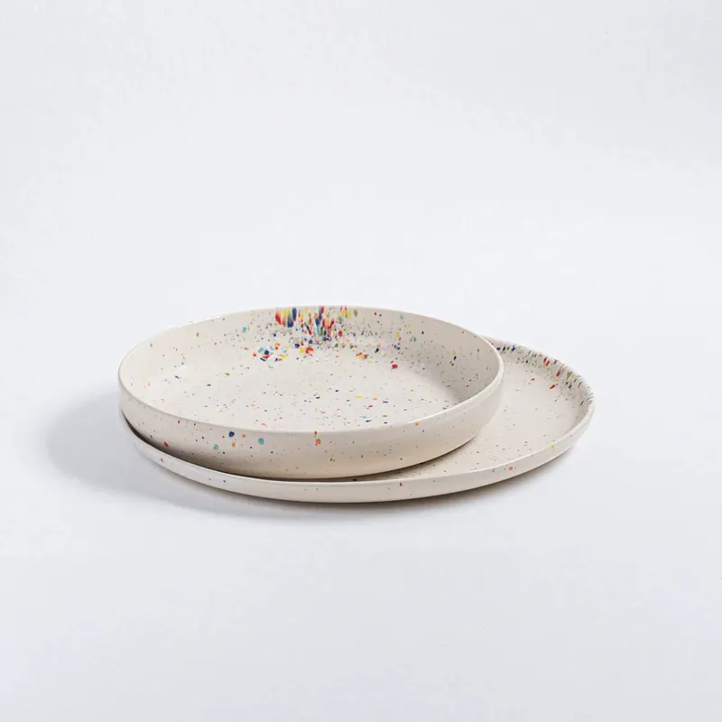 Assiette à petit-déjeuner en porcelaine tableware view 3