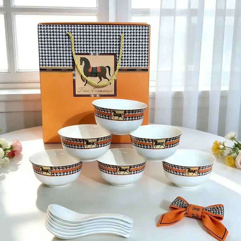 Porcelain Dinnerware Set tableware view 9