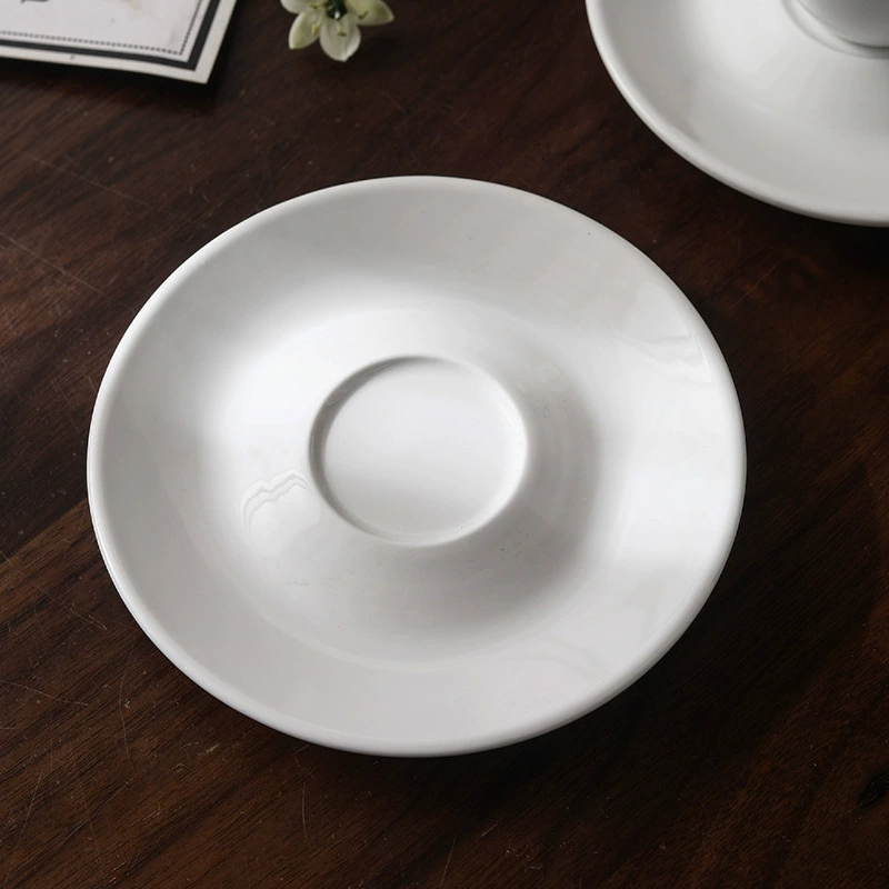 Porcelain Coffee Cup and Saucer Set tableware view 4