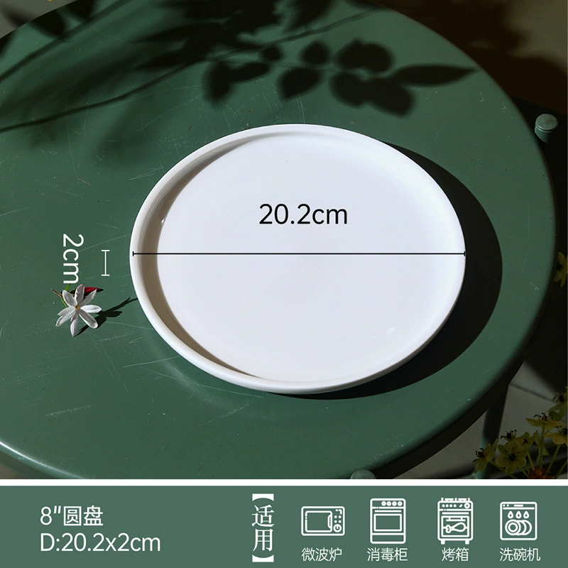 Porcelain Dinner Plate tableware view 6
