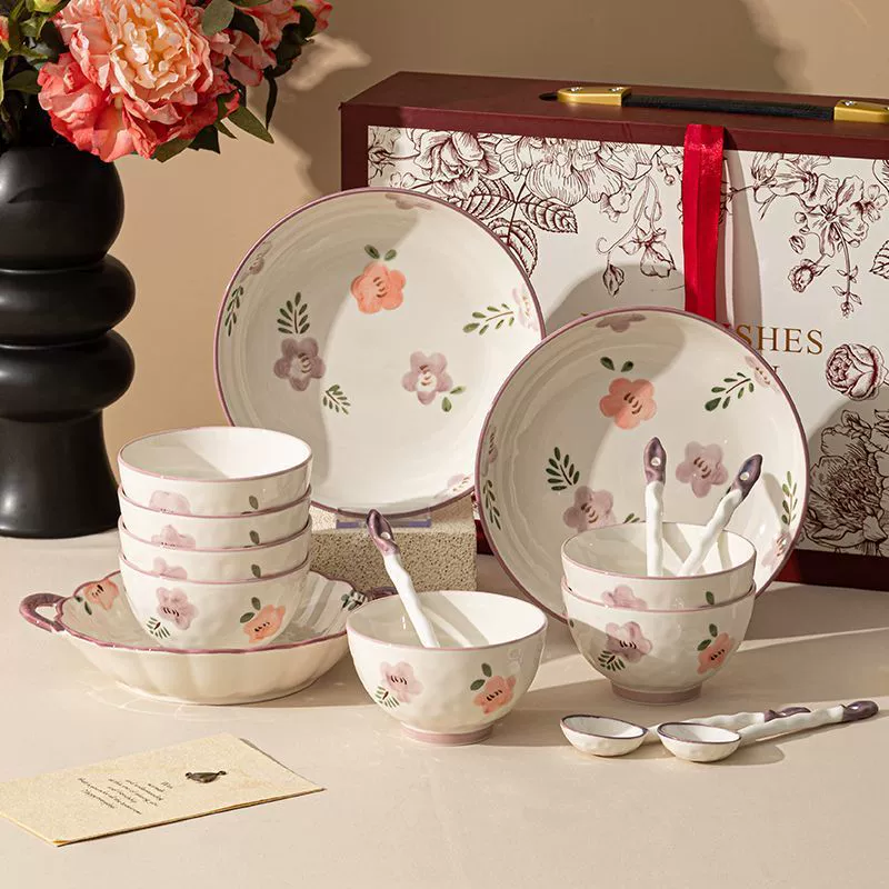 Service de vaisselle en porcelaine pour cadeau de mariage tableware view 4