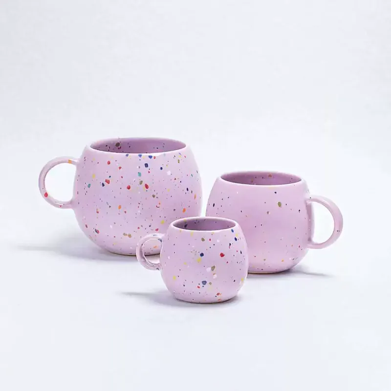 도자기 머그컵 스플래터 유약 tableware view 12