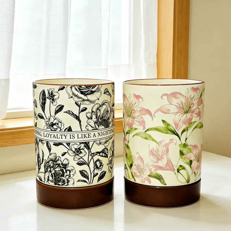 Керамическая подставка для палочек с дренажем tableware view 4
