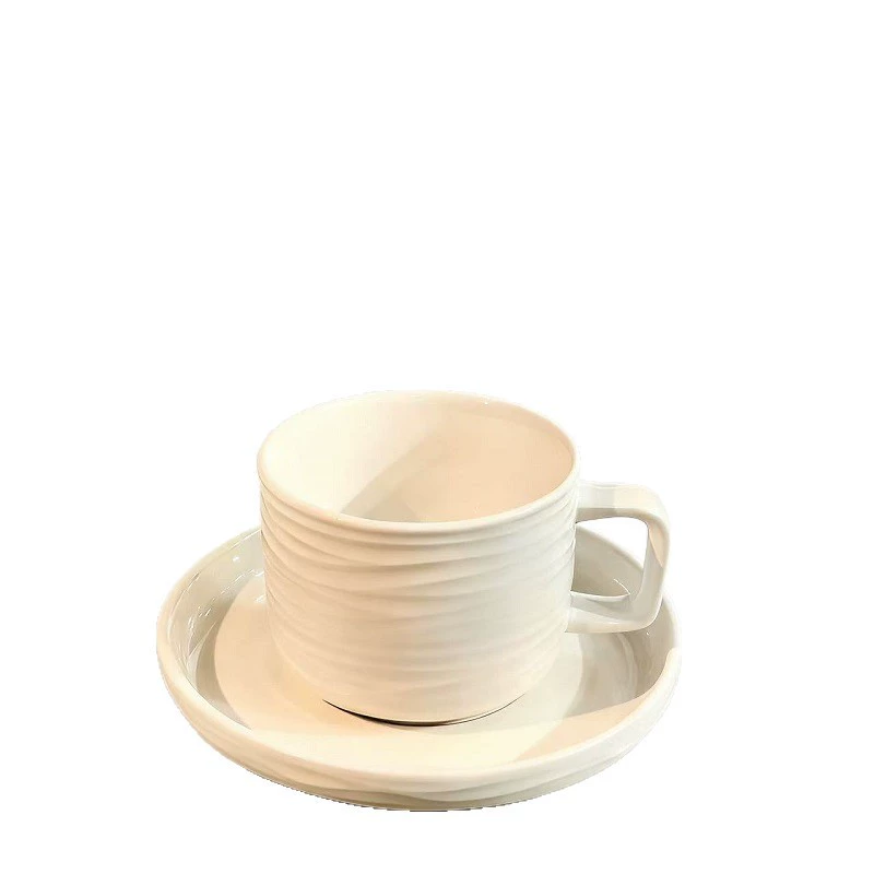 كوب قهوة سيراميك مع صحن tableware view 5