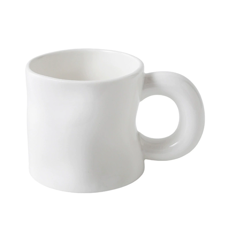 Porcelain Mug with Irregular Shape tableware view 5