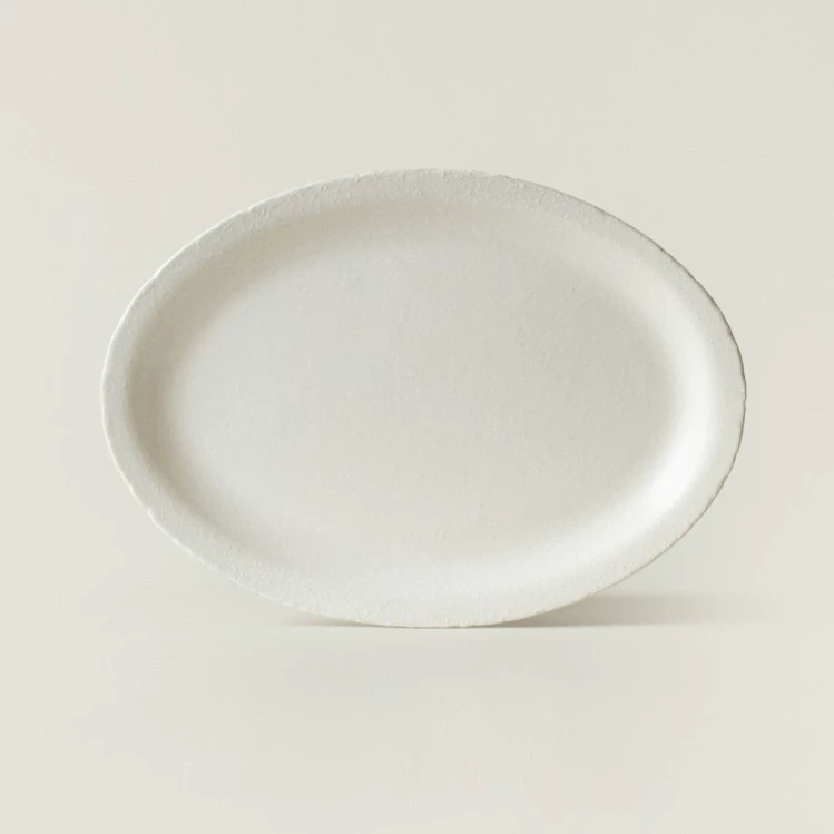 طبق بيضاوي من البورسلين tableware view 8