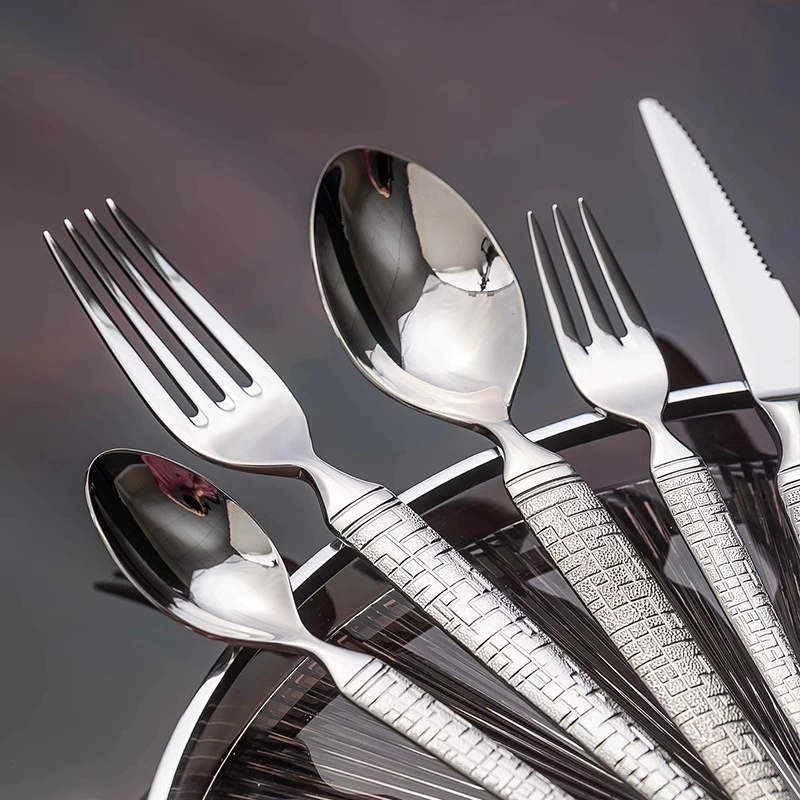 스테인리스 스틸 수저 세트 tableware view 3
